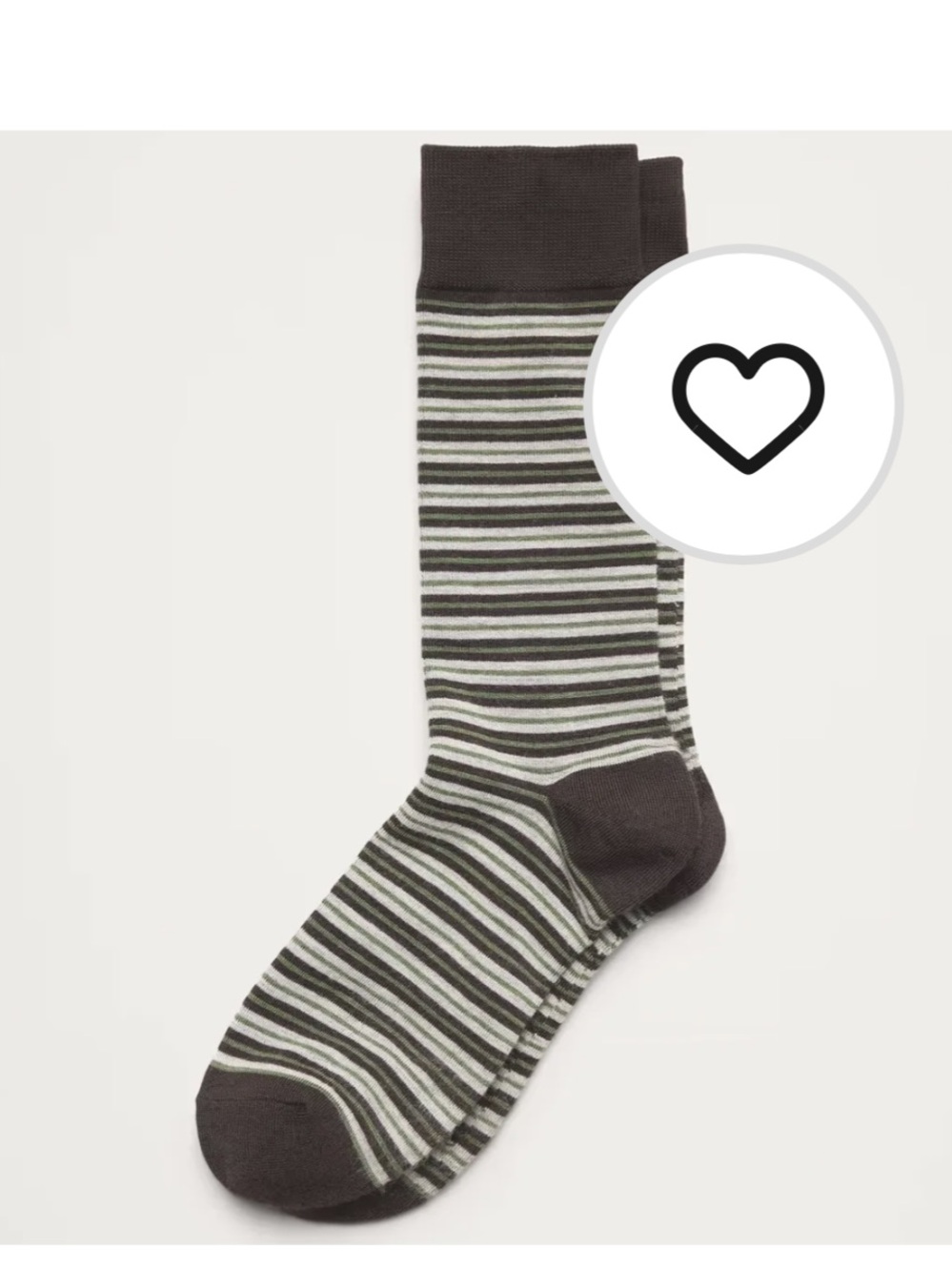 Banana Republic x La Ligne The Striped Sock